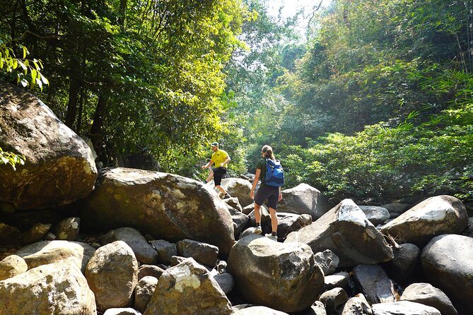 Guided hiking trail in the hills behind Rayong