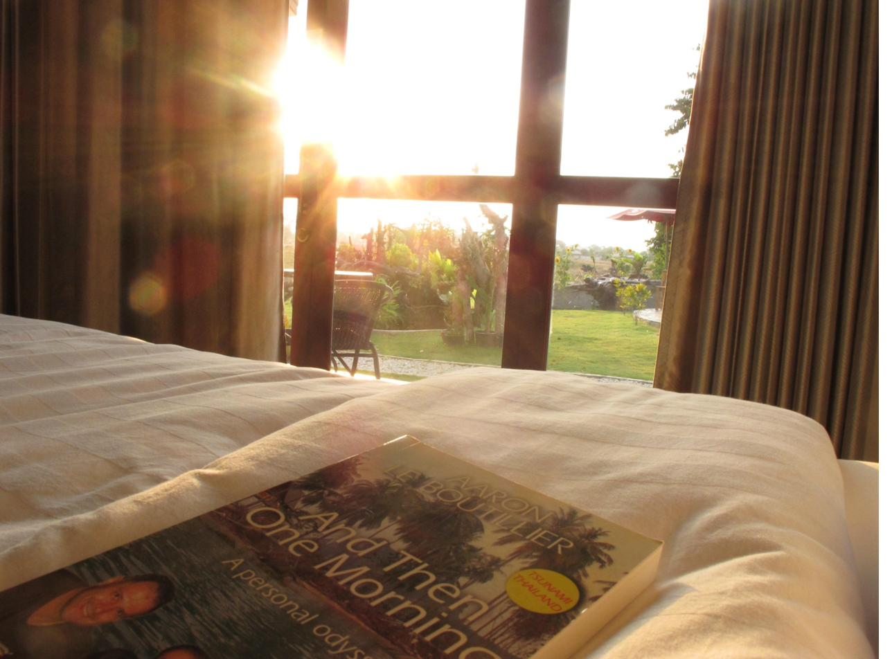 Morning light in a garden room at Tree Roots Retreat, Rayong